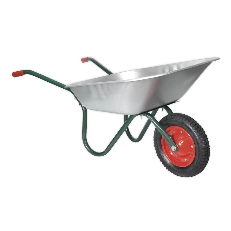 sealey-wb65-galvanized-wheelbarrow-65l_1 Sealey WB65 Galvanized Wheelbarrow 65L