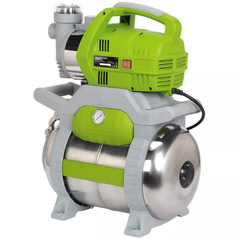sealey-wpb062s-55ltr-surface-mounting-booster-pump-stainless-steel-230v_1 Sealey WPB062S 55ltr Surface Mounting Booster Pump Stainless Steel 230V