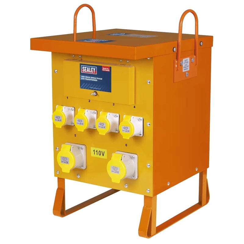 sealey-wst10000-single-phase-site-transformer-110v-10kva_1 Sealey WST10000 Single Phase Site Transformer 110V/10kVA