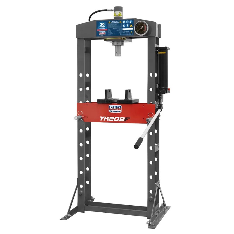 sealey-yk209f-hydraulic-press-20tonne-floor-type_1 Sealey YK209F Hydraulic Press 20tonne Floor Type