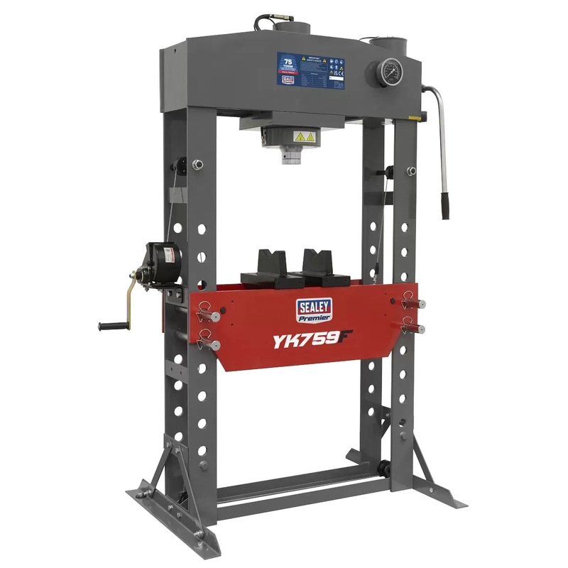 Sealey YK759F Hydraulic Press 75tonne Floor Type