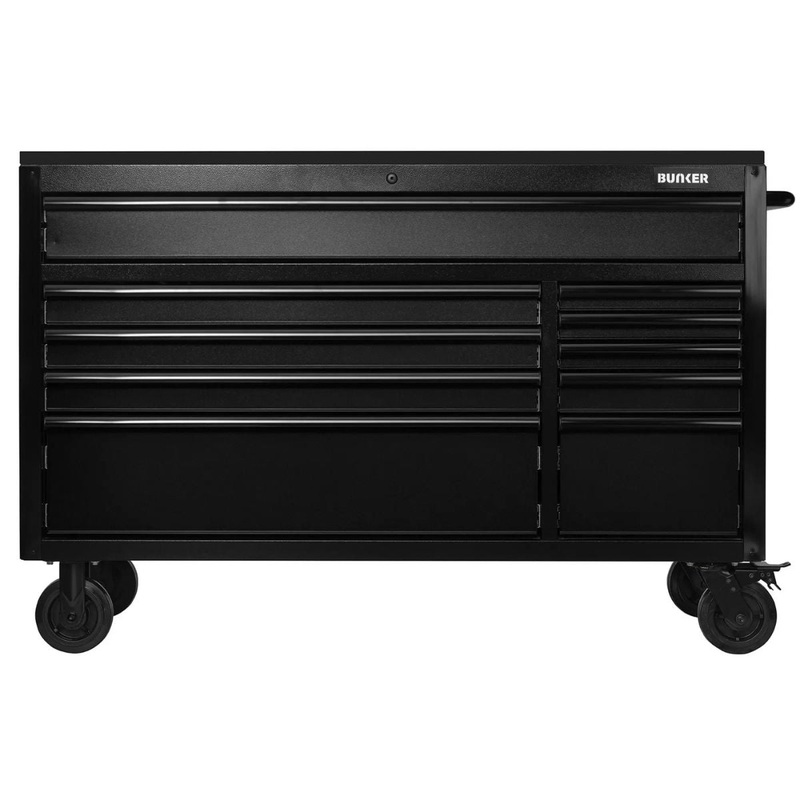 draper-b100-56bk-bunker-10-drawer-workbench-roller-tool-cabinet-56-with-black-stainless-steel-worktop-28077_1 Draper B100-56BK BUNKER 10 Drawer Workbench Roller Tool Cabinet 56 with Black Stainless Steel Worktop 28077