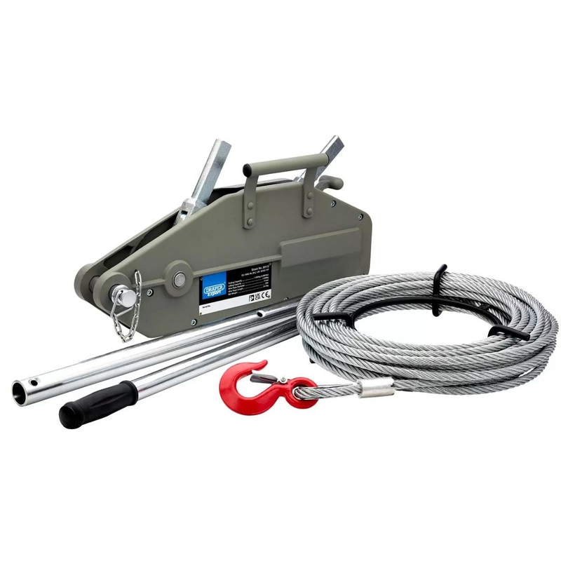 Draper WRP16 Wire Rope Puller 1600kg 20115