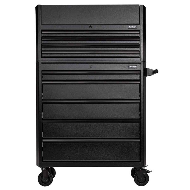 Draper B200-36C/36R BUNKER 36 Combined Roller Cabinet and Tool Chest 9 Drawer 24248