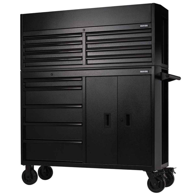 Draper B200-52C/52R BUNKER 52 Combined Roller Cabinet and Tool Chest 13 Drawer 24249
