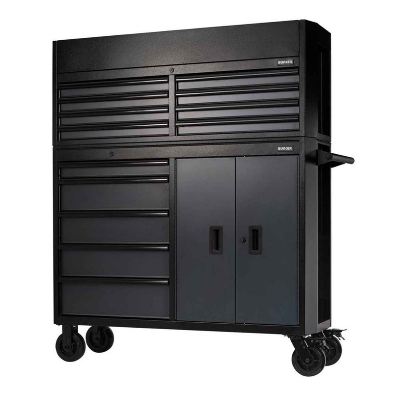 draper-b200-52c-g-52rg-bunker-52-combined-roller-cabinet-and-tool-chest-13-drawer-grey-24256_1 Draper B200-52C-G/52RG BUNKER 52 Combined Roller Cabinet and Tool Chest 13 Drawer Grey 24256