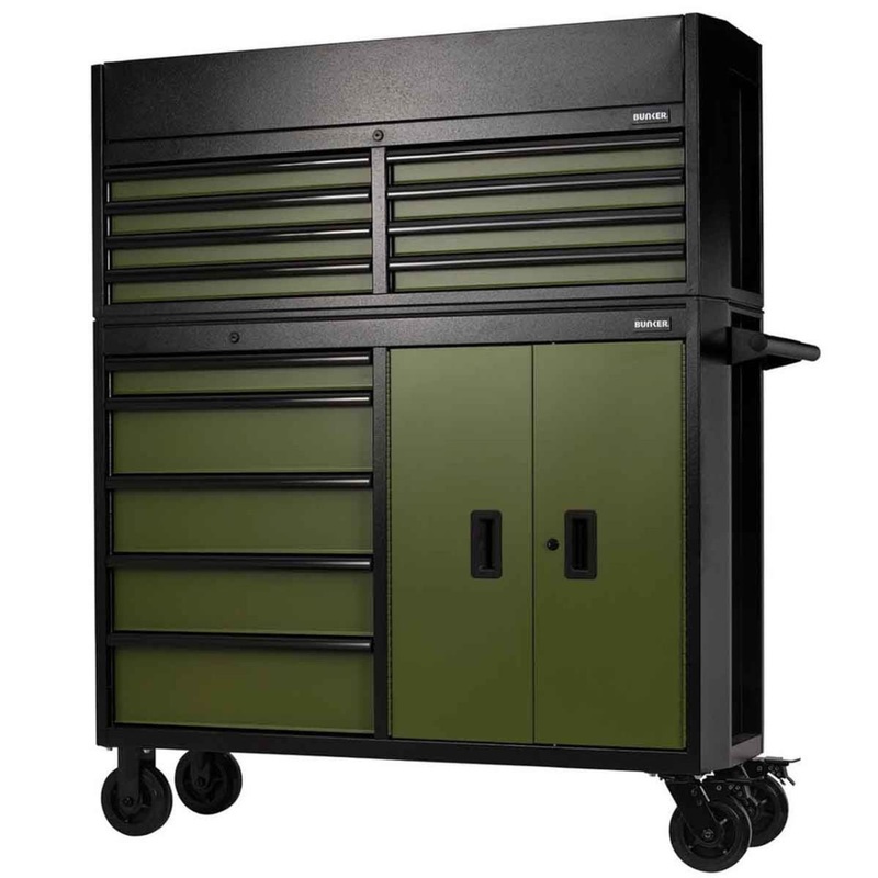 draper-b200-52c-gr-52r-bunker-52-combined-roller-cabinet-and-tool-chest-13-drawer-green-24255_1 Draper B200-52C-GR/52R BUNKER 52 Combined Roller Cabinet and Tool Chest 13 Drawer Green 24255