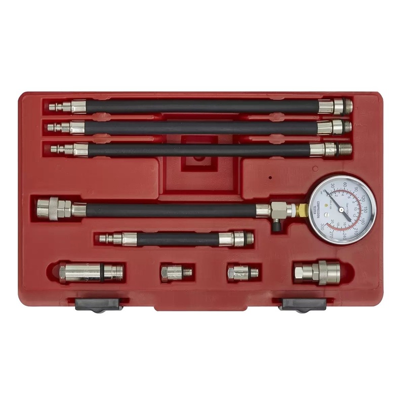 sealey-vse206-petrol-compression-test-kit-10pc_1 Sealey VSE206 Petrol Compression Test Kit 10pc