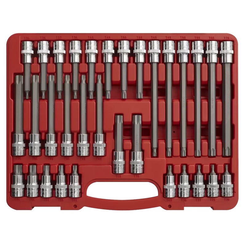 sealey-ak2194-trx-star-socket-bit-set-32pc_1 Sealey AK2194 TRX-Star Socket Bit Set 32pc