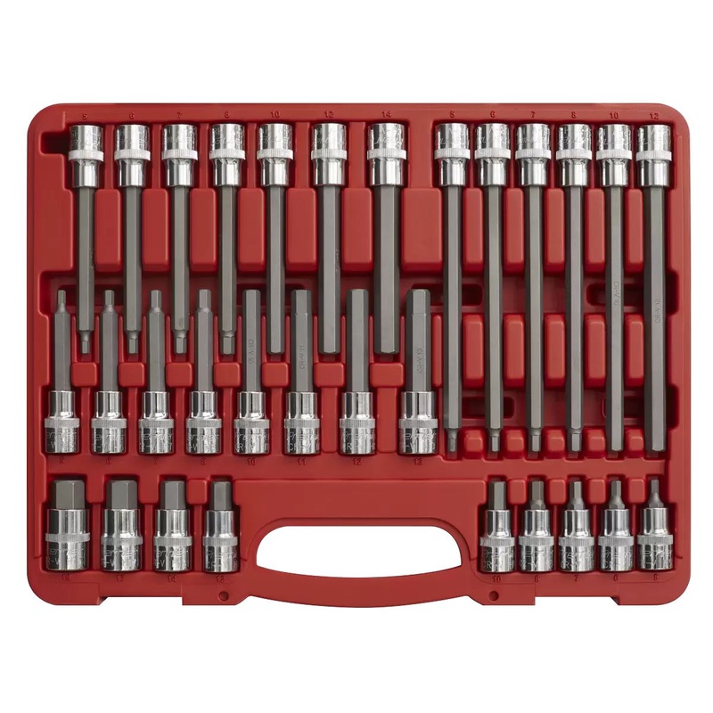 sealey-ak2196-hex-socket-bit-set-30pc_1 Sealey AK2196 Hex Socket Bit Set 30pc