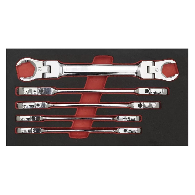 sealey-ak2652-flexi-head-flare-nut-spanner-set-5pc_1 Sealey AK2652 Flexi-Head Flare Nut Spanner Set 5pc