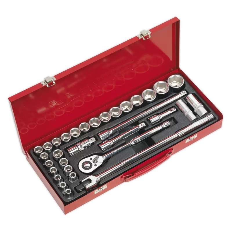 Sealey AK693 Socket Set 32pc 1/2Sq Drive