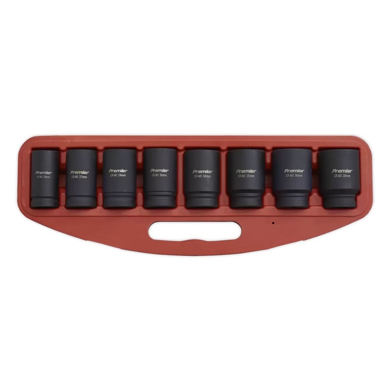 sealey-ak885-deep-impact-socket-set-3-4sq-drive-8pc_1 Sealey AK885 Deep Impact Socket Set 3/4Sq Drive 8pc