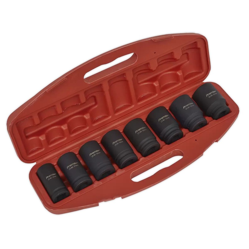 Sealey AK885 Deep Impact Socket Set 3/4Sq Drive 8pc