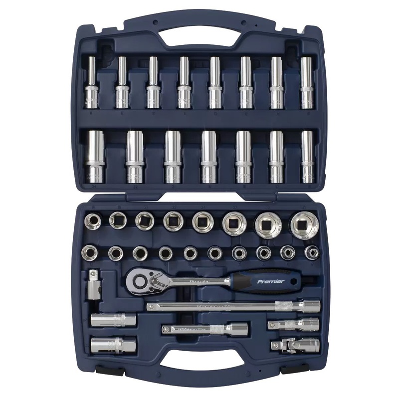 sealey-ak8993-socket-set-41pc-1-2sq-drive_1 Sealey AK8993 Socket Set 41pc 1/2Sq Drive