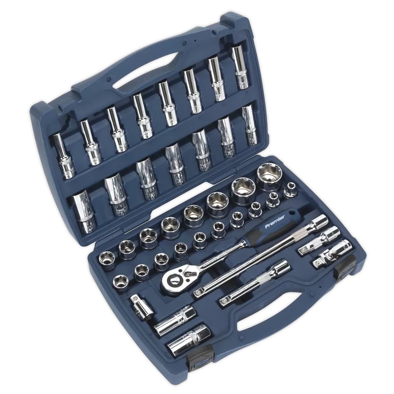 Sealey AK8993 Socket Set 41pc 1/2Sq Drive