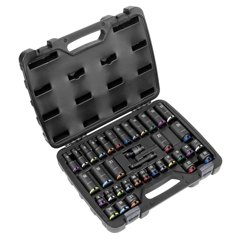 Sealey AK5633M Impact Socket Set 3/8Sq Drive 36pc