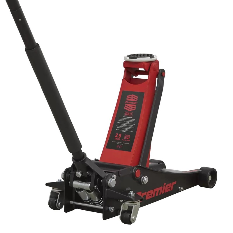 Sealey 2500LE Trolley Jack 2.5 Tonne Ton 85mm Ultra Low Entry Lowered Car Van