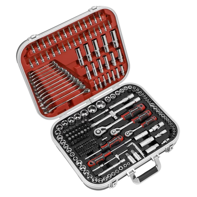 Sealey AK7982 Socket Set 216pc 1/4, 3/8 & 1/2Sq Drive