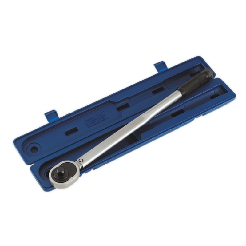 Sealey AK628 3/4Sq Drive Calibrated Micrometer Torque Wrench