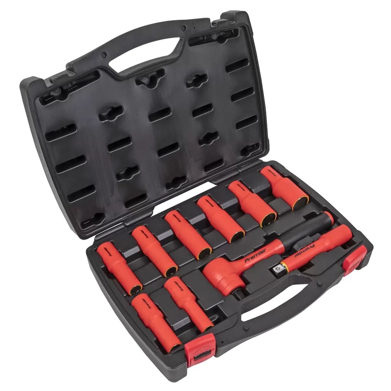 Sealey AK7943 1/2Sq Drive Insulated Socket Set 10pc