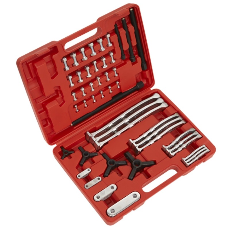 Sealey AK79 Triple Leg Gear Reversible Puller Set 4pc