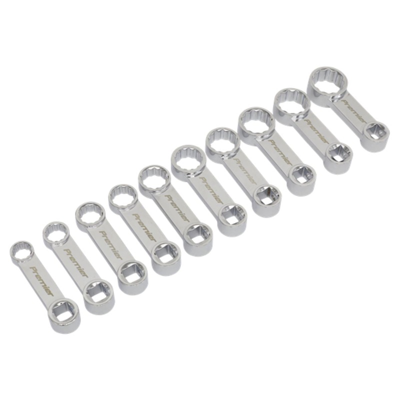 Sealey AK59895 3/8Sq Drive Torque Adaptor Spanner 10pc Set