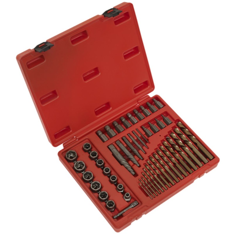 Sealey AK8149 3/8Sq Drive Master Extractor 49pc Set