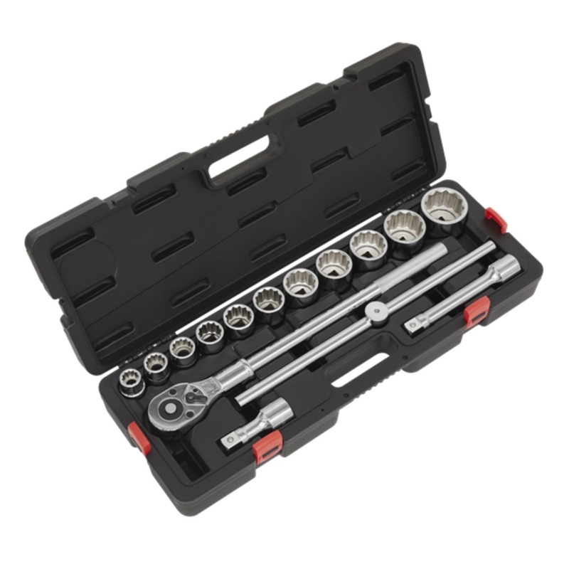 Sealey AK2583 Socket Set 15pc 3/4Sq Drive