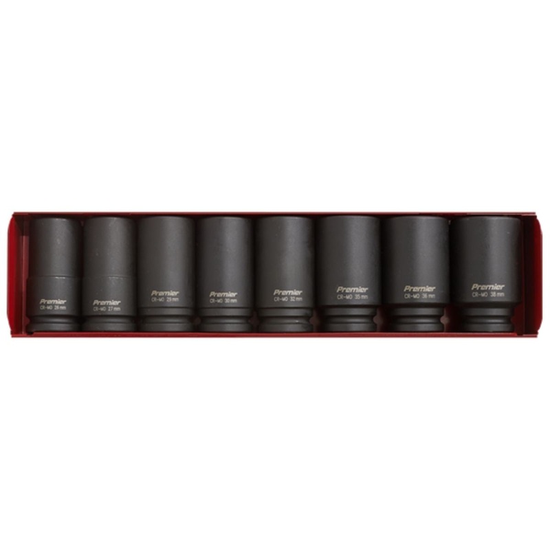 sealey-ak80-9m-deep-impact-socket-set-8pc-3-4sq-drive_1 Sealey AK80/9M Deep Impact Socket Set  8pc 3/4Sq Drive