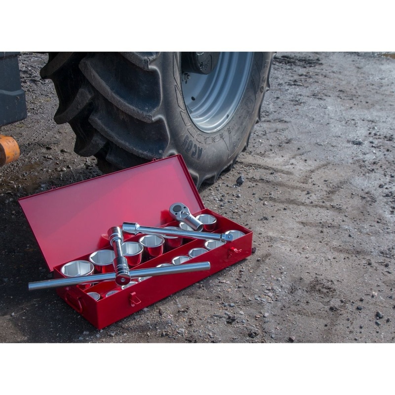sealey-ak261-socket-set-22pc-1sq-drive-6pt-wall-drive-metric_1 Sealey AK261 Socket Set 22pc 1Sq Drive 6pt Wall Drive Metric