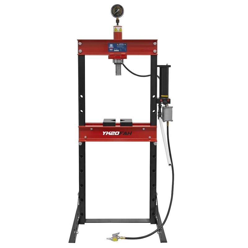 sealey-yk20fah-air-hydraulic-press-20-tonne-floor-type_1 Sealey YK20FAH Air/Hydraulic Press 20 Tonne Floor Type
