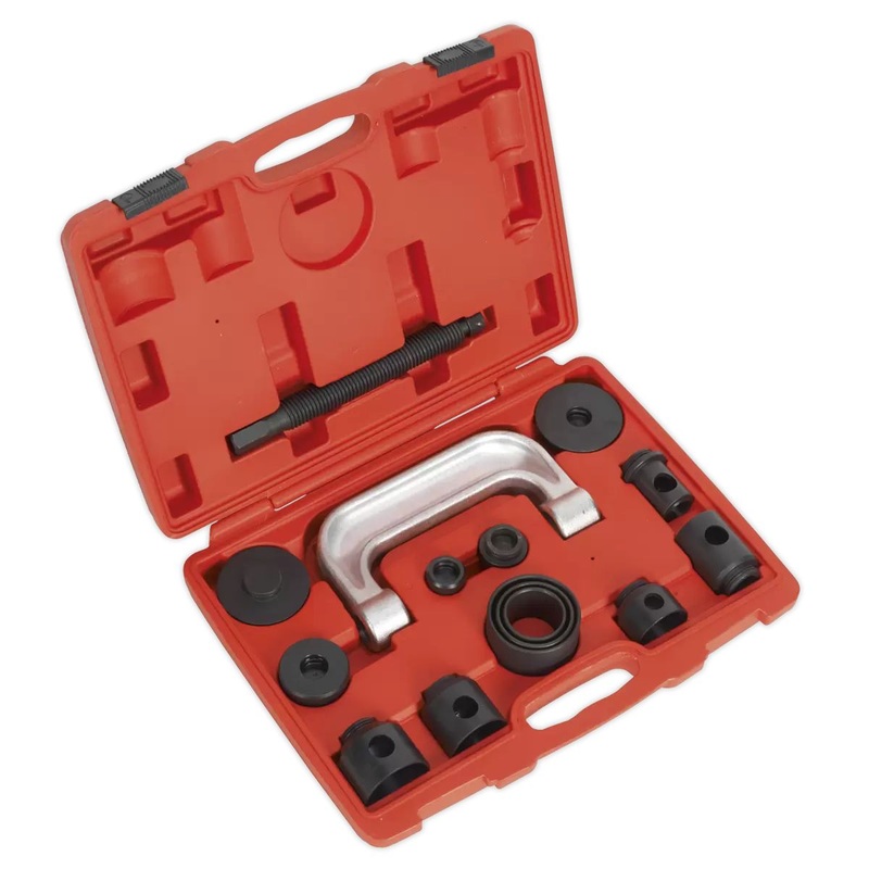 Sealey VS1274 14pc Lower Ball Joint Remover/Installer Mercedes, Renault