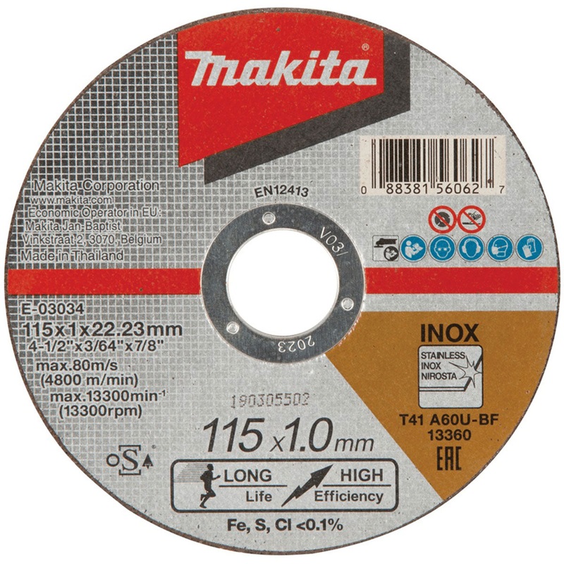 makita-115mm-angle-grinder-metal-cutting-discs-pack-of-12-e-03034-12_1 Makita 115mm Angle Grinder Metal Cutting Discs Pack Of 12 – E-03034-12