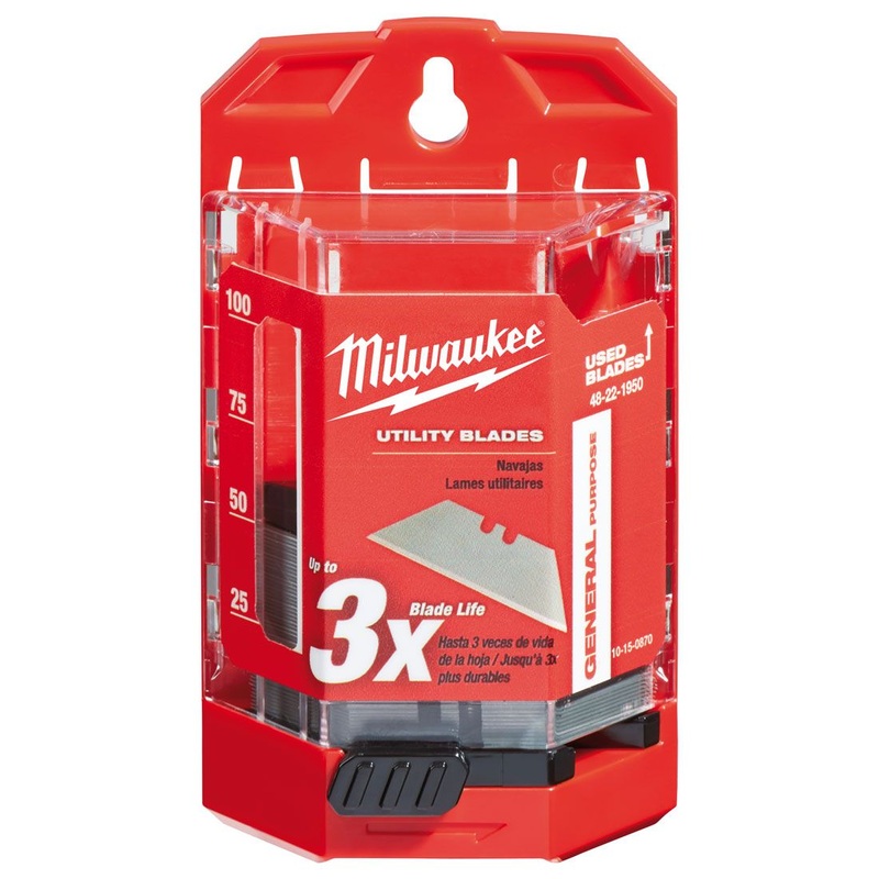 Milwaukee 62mm Universal Knife Blade 2.4 50 Piece 48221950 – SPL