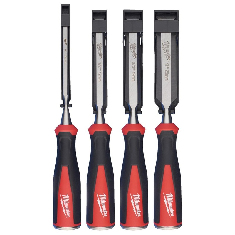Milwaukee Beveled Edge Chisels Set 4 Piece 4932479897 – SPL