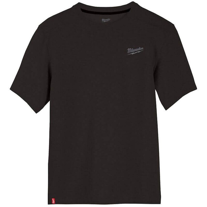 Milwaukee Black Hybrid Short Sleeve T-Shirt – Medium 4932492964
