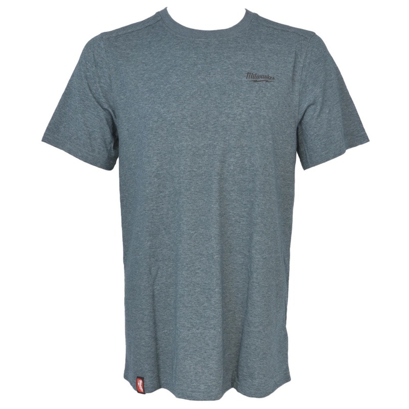 Milwaukee Blue Hybrid Short Sleeve T-Shirt – XL 4932492976