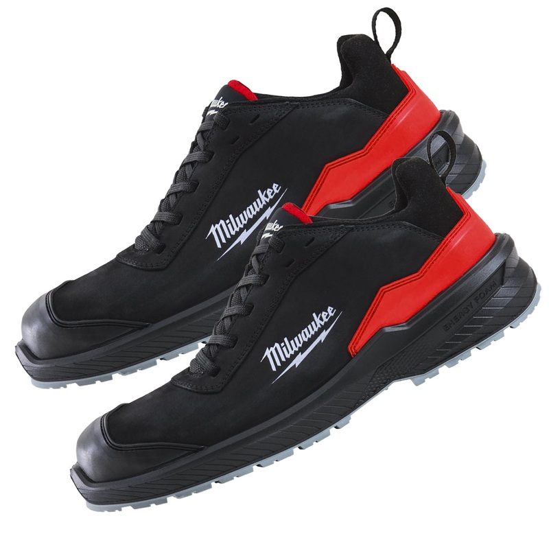 Milwaukee Flextred S3S Safety Trainers Black Size 9 – 4932493721