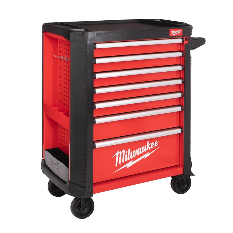 Milwaukee SRC30-1 TOOLGUARD 30 7 Drawer Steel Storage Rolling Cabinet 4932478851