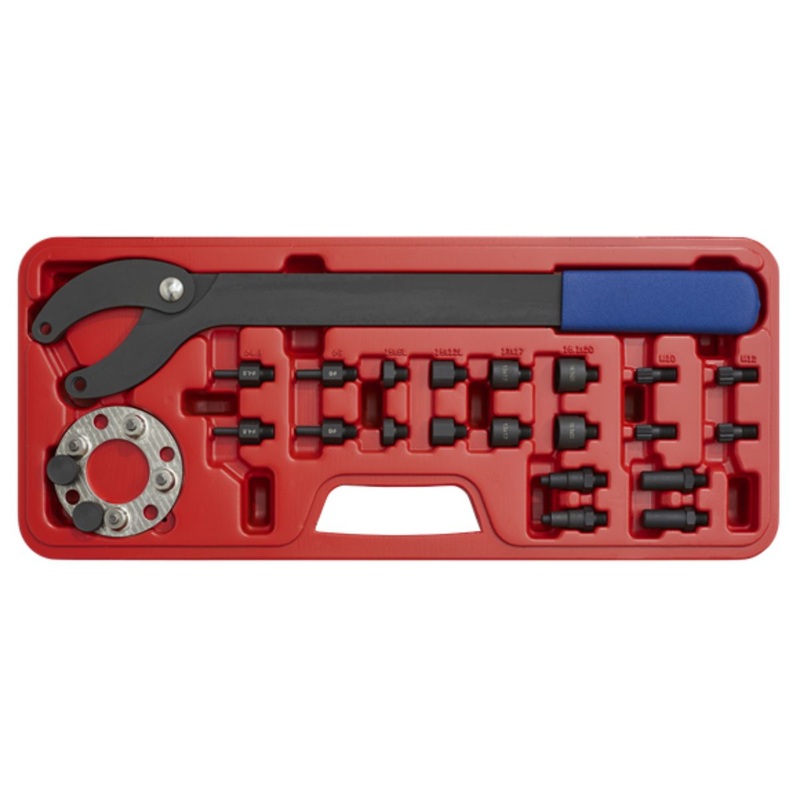 sealey-vs754-24pc-pulley-holding-turning-set_1 Sealey VS754 24pc Pulley Holding/Turning Set