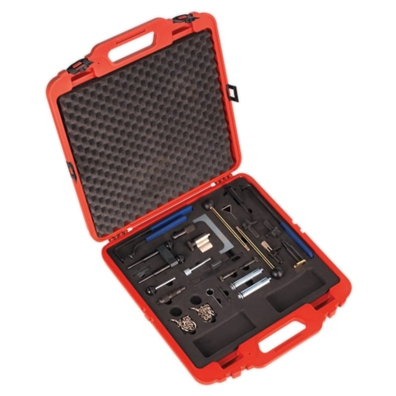 Sealey VSE5044 Diesel/Petrol Engine Timing Tool Master Kit – for VAG – Belt/Chain Drive
