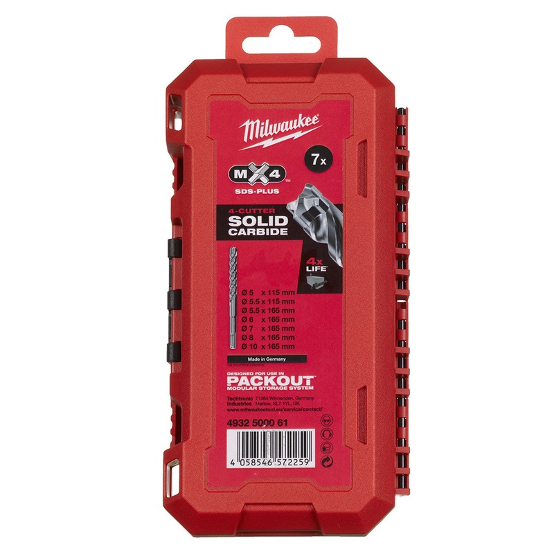 milwaukee-7-piece-sds-mx4-dril-bit-set-4932500061_1 Milwaukee 7 Piece SDS+ MX4 Dril Bit Set 4932500061