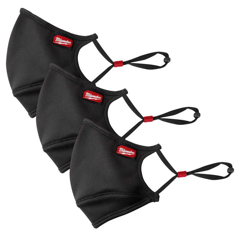 Milwaukee Performance Face Covering L/XL Pack Of 3 4932478866