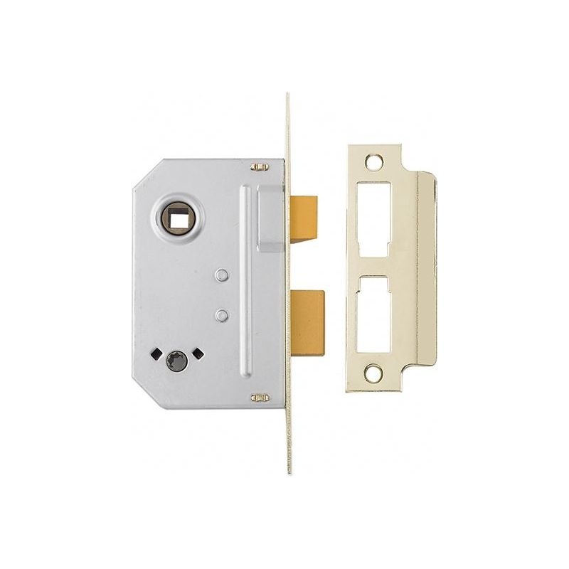 Yale Locks PM236 Bathroom 2 Lever Sashlock Polished Chrome 67mm 2.5in