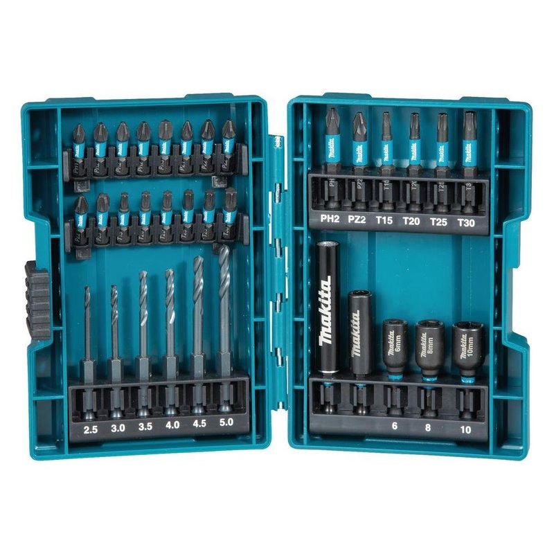 Makita 33Pcs Impact Black Set B-66896