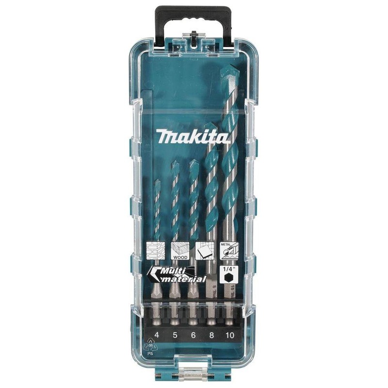 Makita 5Pc Bit Set 1/4 Hex Shank E-16732