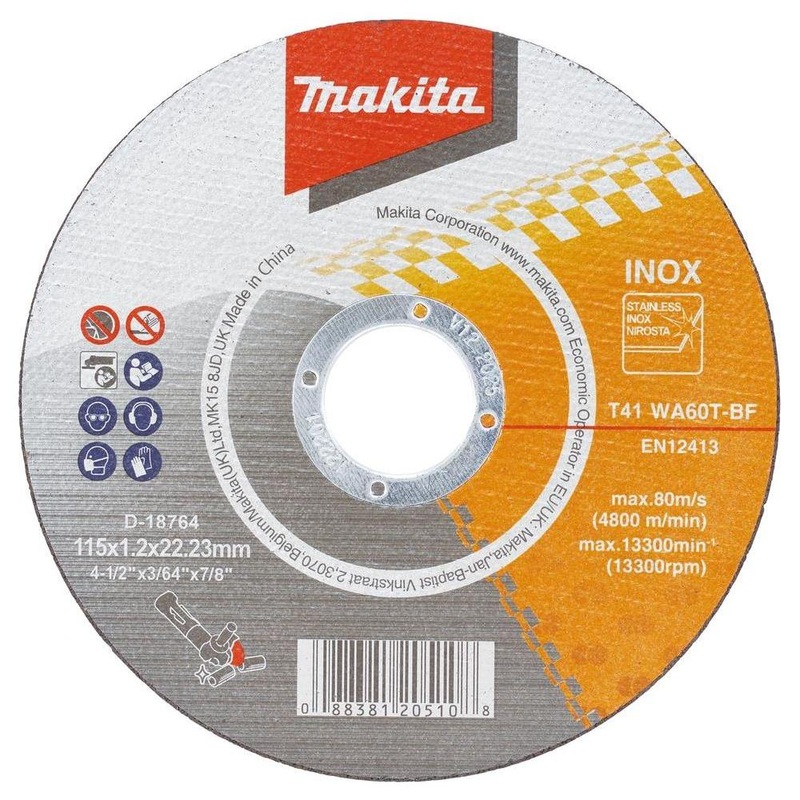 Makita Thin Cutting Wheel In Can 115 D-18764-10