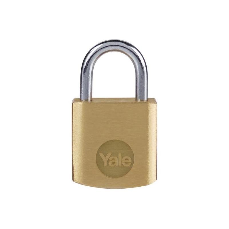 Yale Locks Brass Padlock 20mm