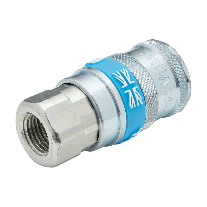 Draper 1/4 BSP Taper Female Thread Vertex Air Coupling (Sold Loose)